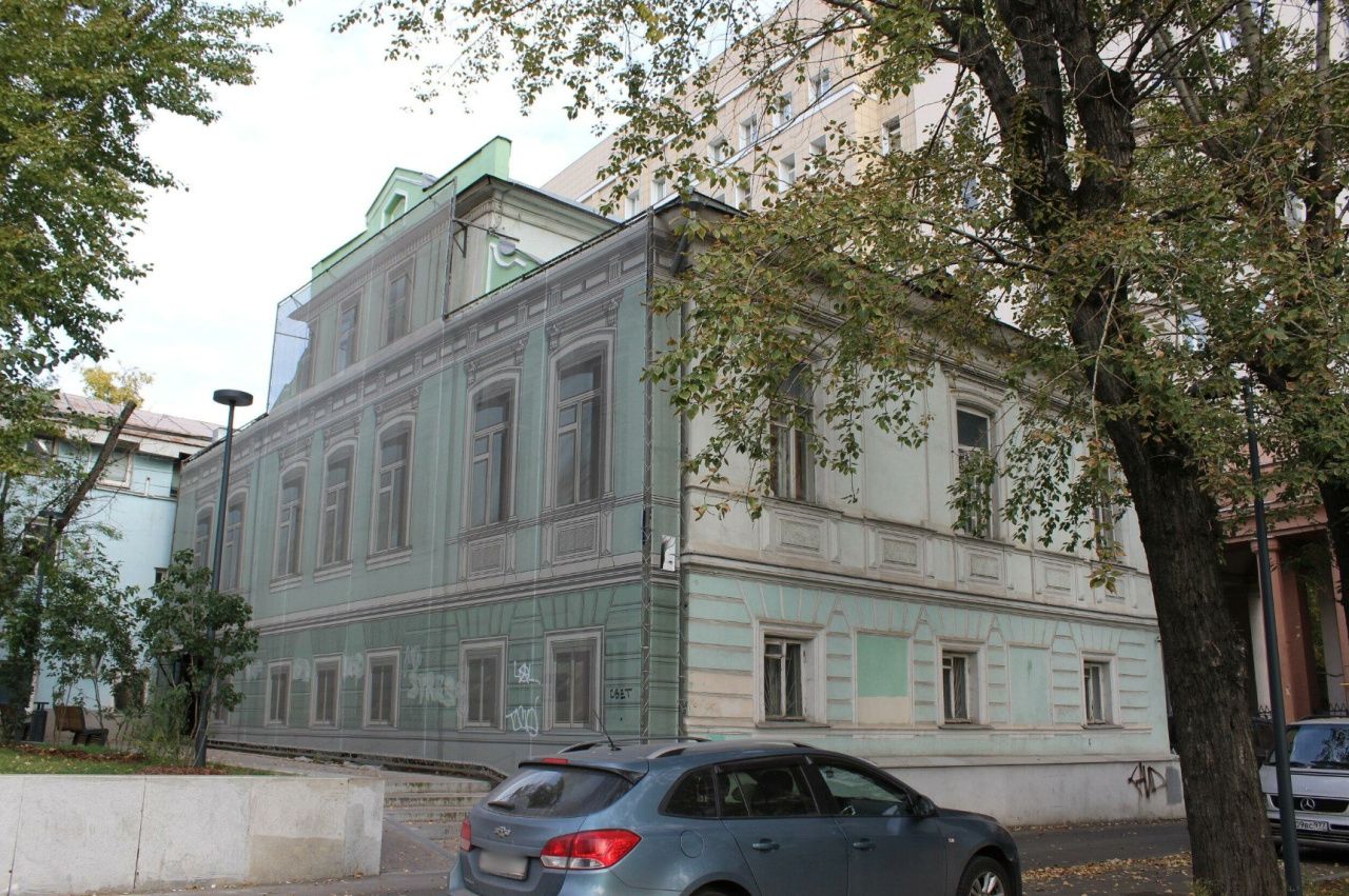 фасад дома, здание по адресу г Москва, ул Спартаковская, д 6 стр 2